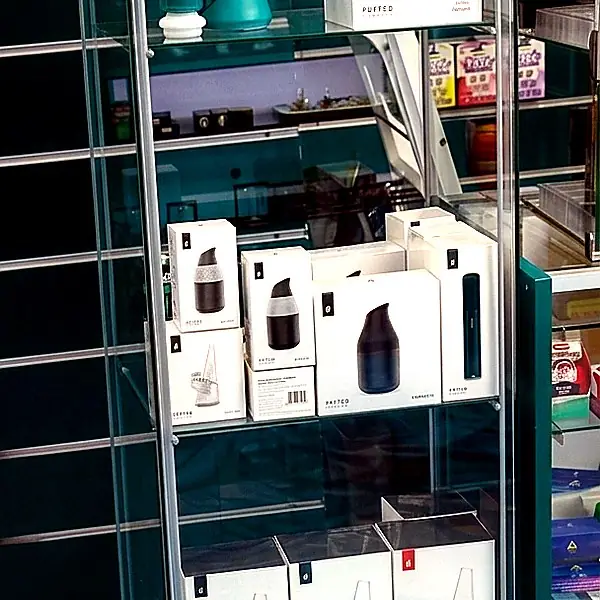 Devices Display Enhanced — glass, pipes & water pipes at Elevated 369 Smoke Shop, Flowery Branch GA