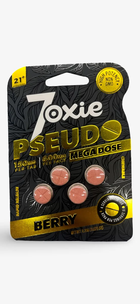 7oxie PSEUDO Mega Dose Berry