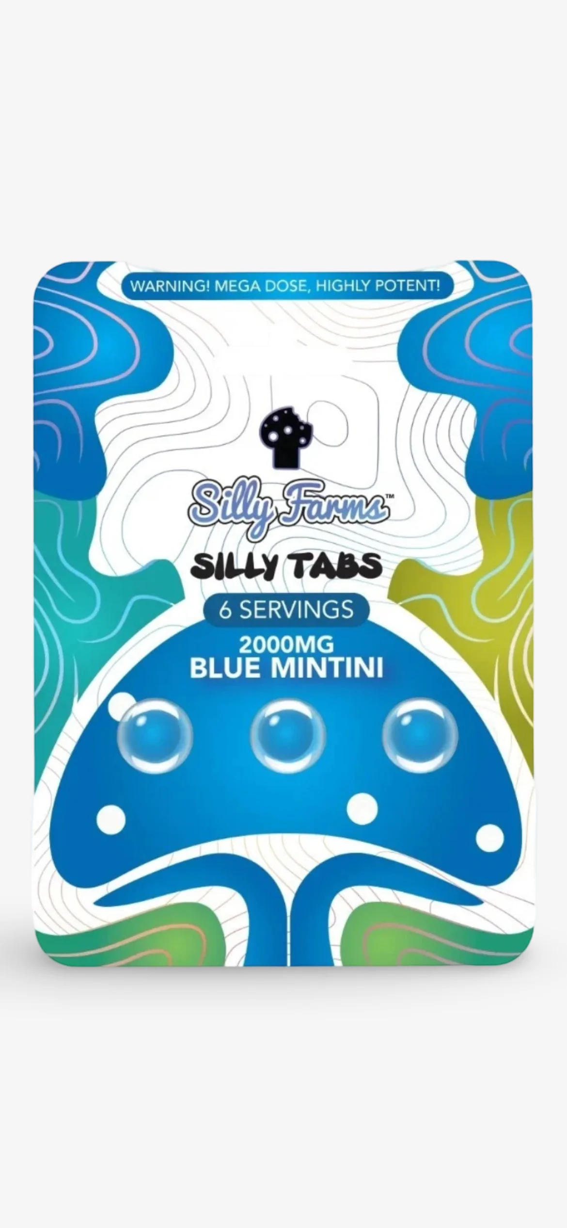 Silly Farms Blue Mintini tabs